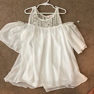 White Ella Moss Blouse